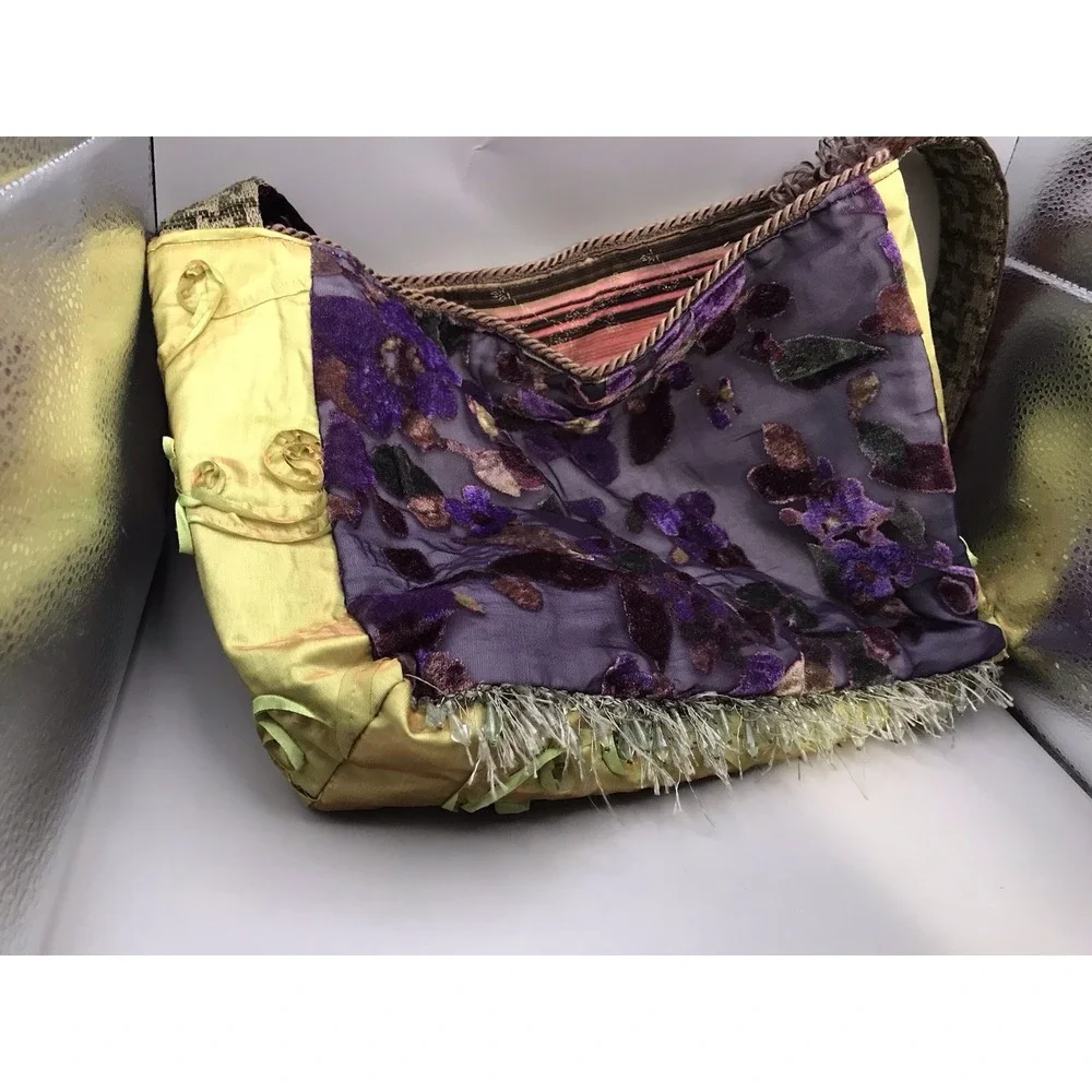 Hand‎ Made Reversible Bag With Matching Wallet